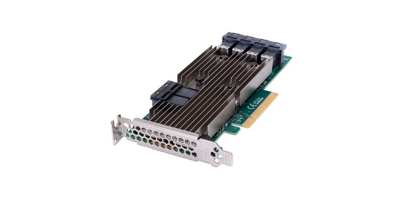 RAID контролер LSI 9305-24i HBA 24-Port SAS 12Gb/s PCI-E 3.0 x8 6*SFF-8643 (Б/У)